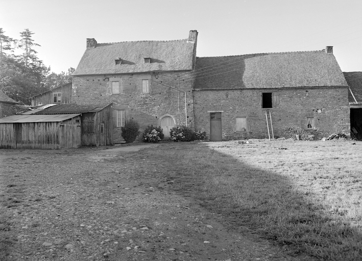 Logis, vue générale nord.