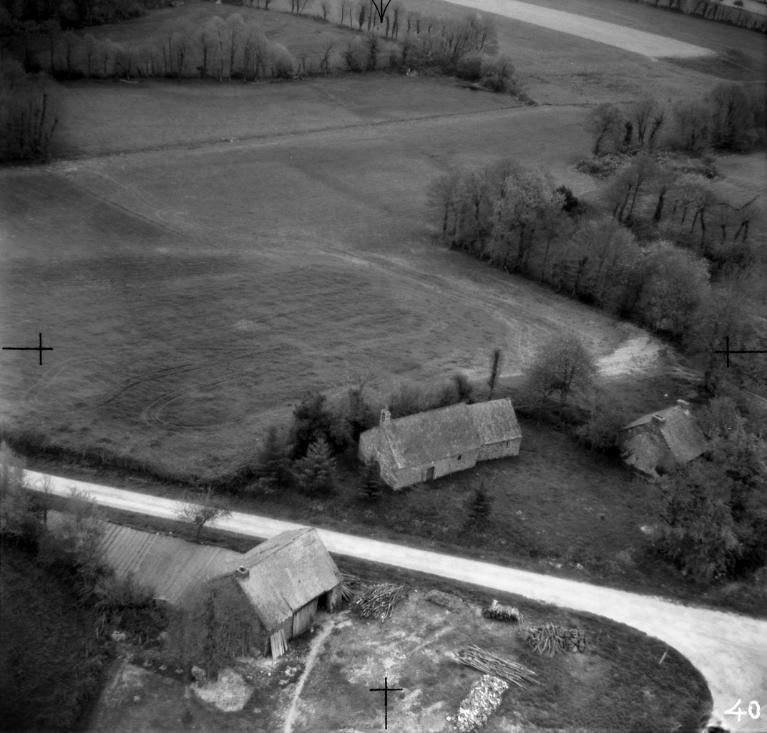 Vue aérienne prise du sud-ouest