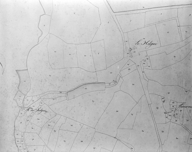 Cadastre ancien, vue générale