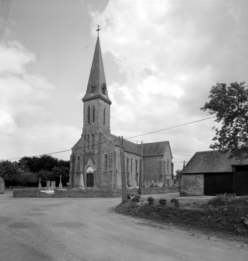 Vue générale prise du sud-ouest