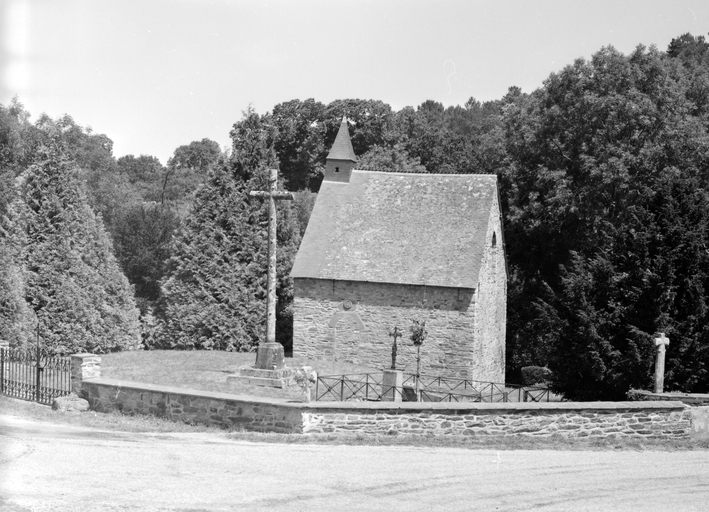 Chapelle : élévation sud (état en 1983)