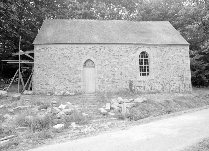 Elévation sud, vue générale.