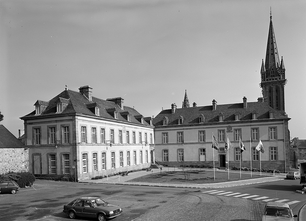 Aile nord et aile ouest, vue générale