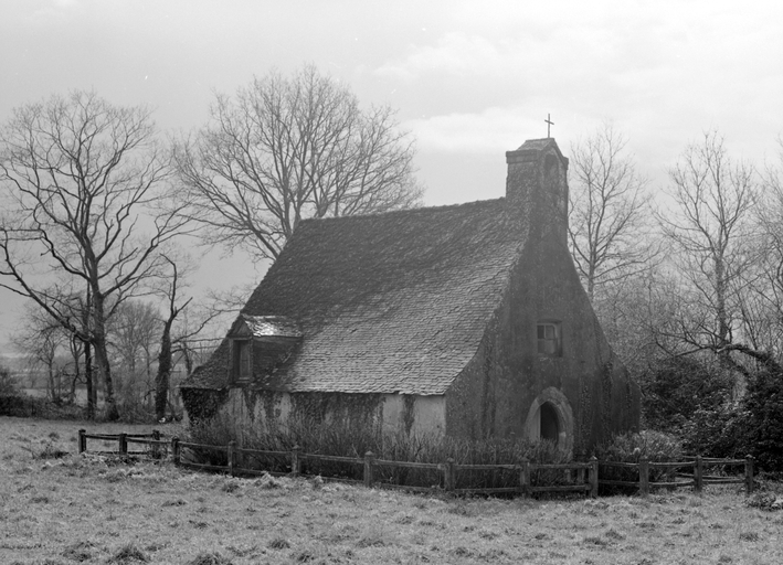 Chapelle vue du nord-ouest (état en 1984)