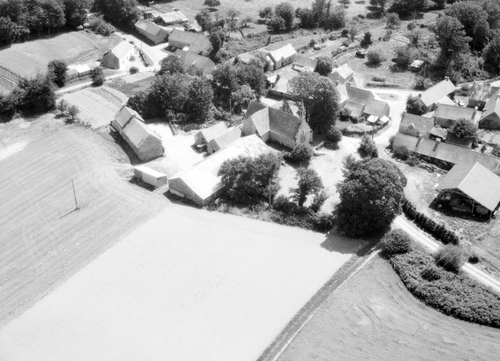 Vue aérienne nord.