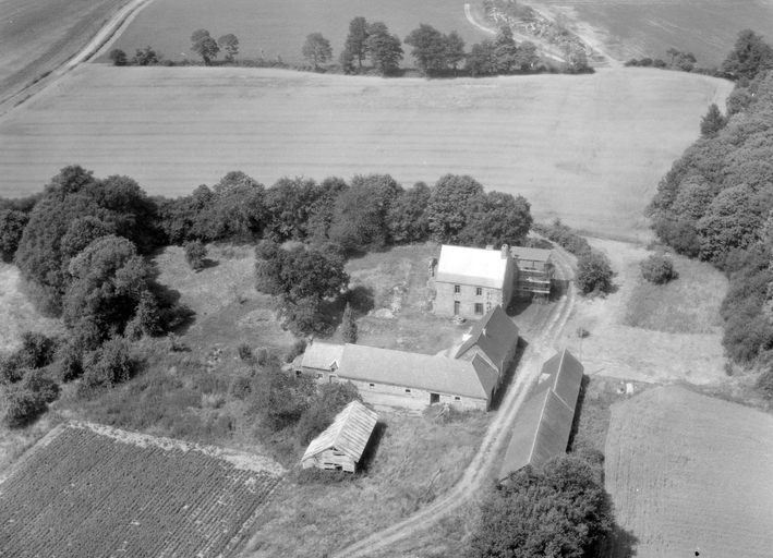 Vue aérienne sud.