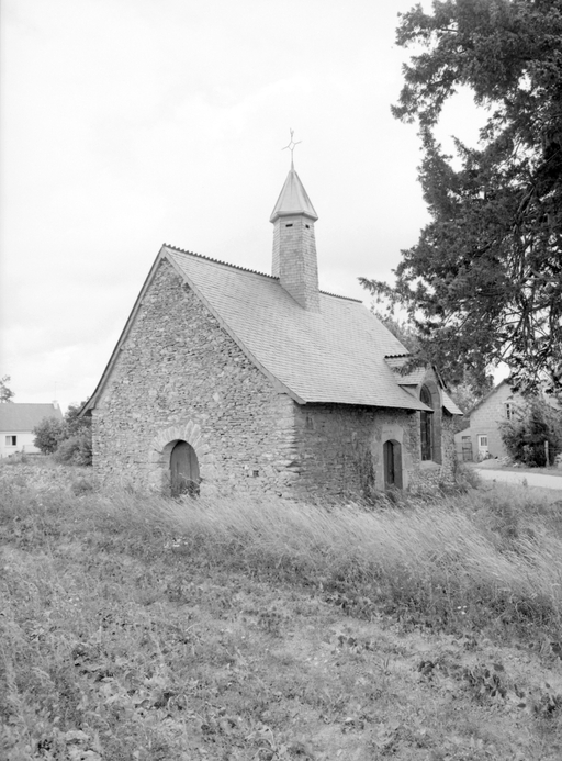 Chapelle Saint-Gildas : vue générale prise du nord-ouset