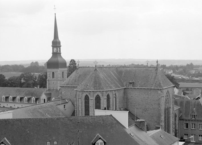 Collège : la chapelle vue depuis le sud-est (état en 1984)