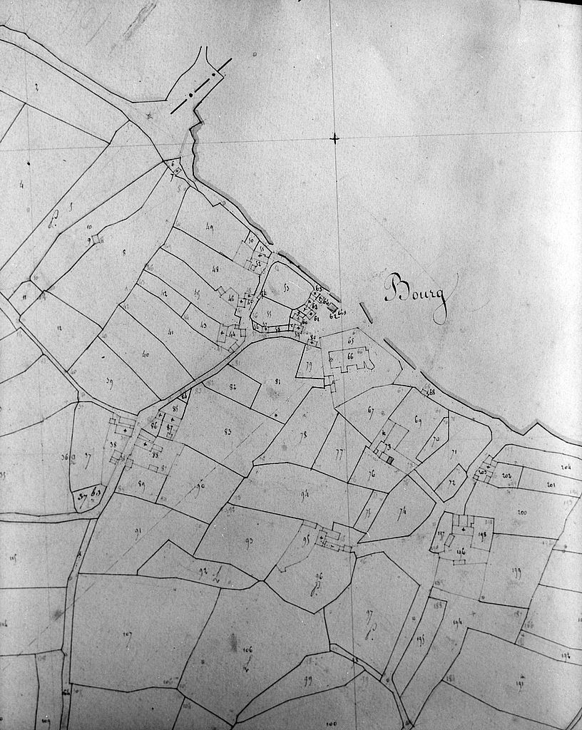 Cadastre ancien, vue générale