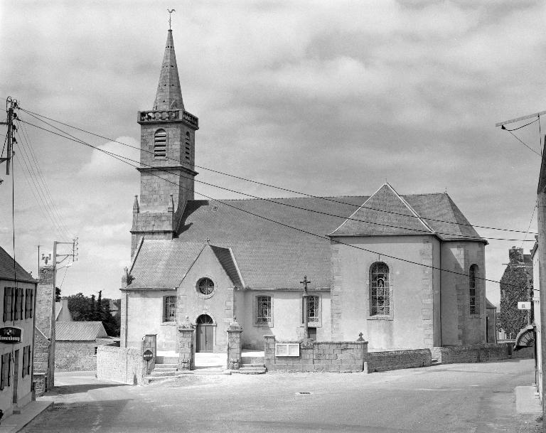 Elévation sud, vue générale