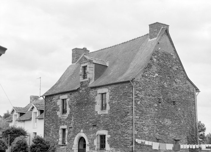 Maison vue du sud-est (état en 1985)