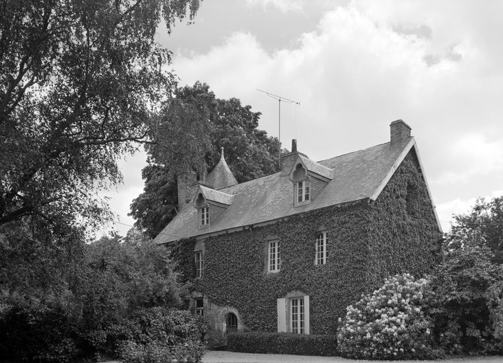 Logis, élévation nord.