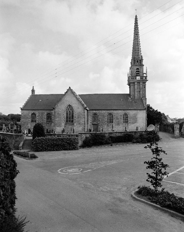 Église : élévation nord (état en 1986)