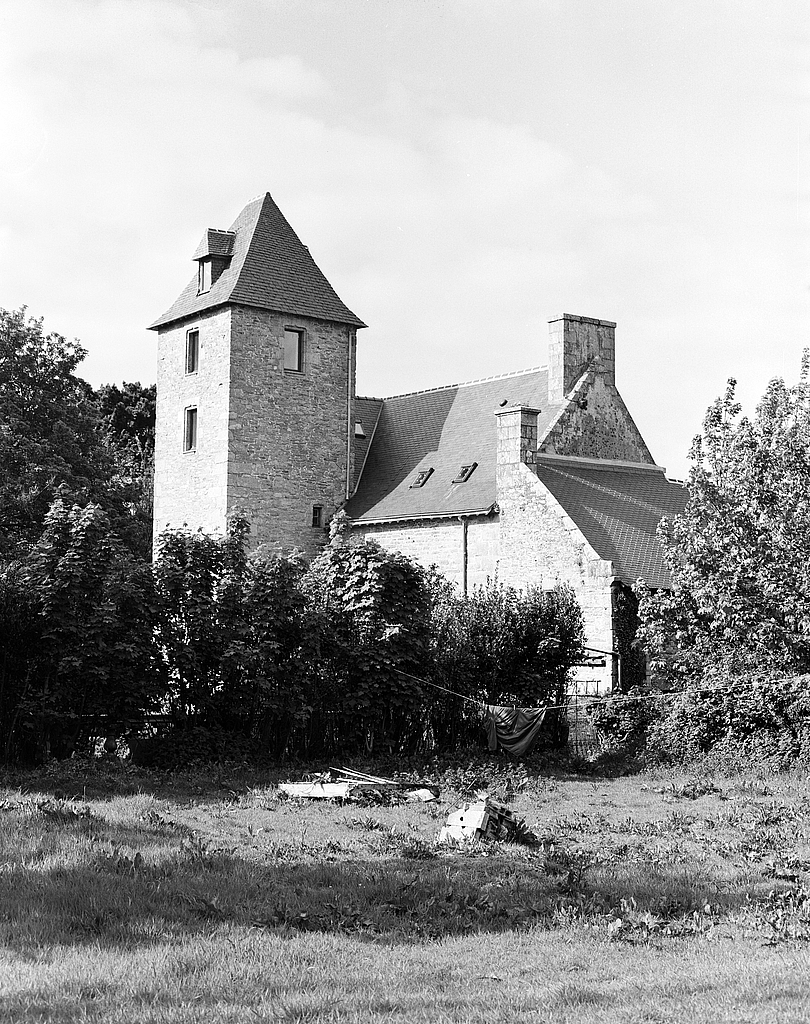 Elévation postérieure nord, vue générale