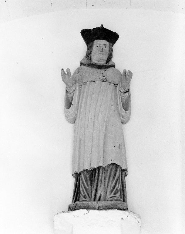 Statue : Saint Yves de Tréguier, église paroissiale Sainte-Édiltrude (Tréflez)