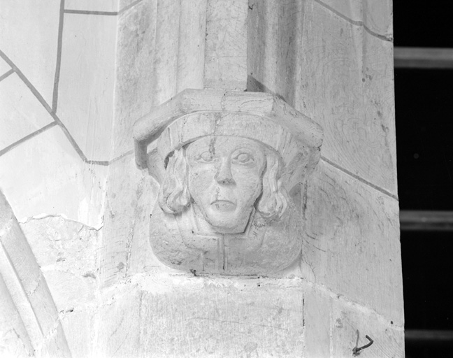 Culot 8, buste d'homme : vue générale.