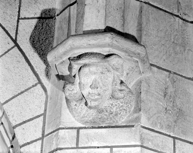 Culot 11, buste d'homme : vue générale.