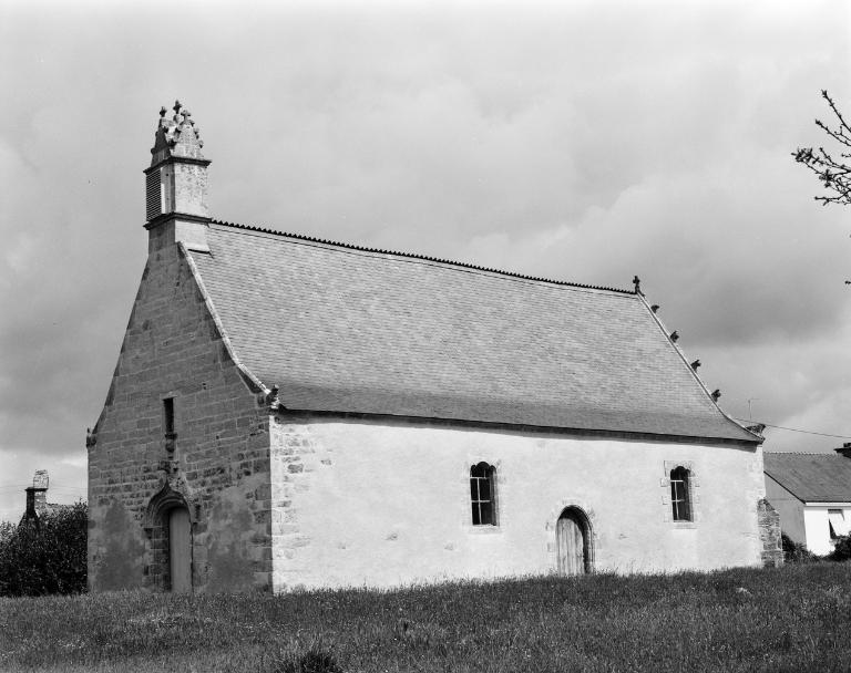 Chapelle Saint-Michel, vue générale sud-ouest.