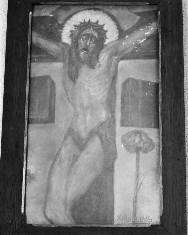 Tableau : Christ en croix