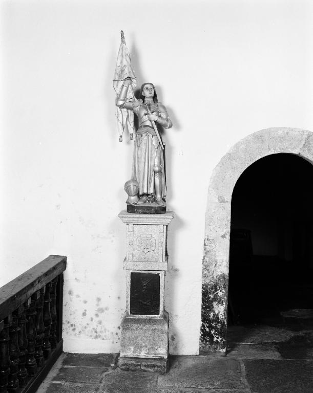 Statue : Sainte Jeanne d'Arc (état en 1988)