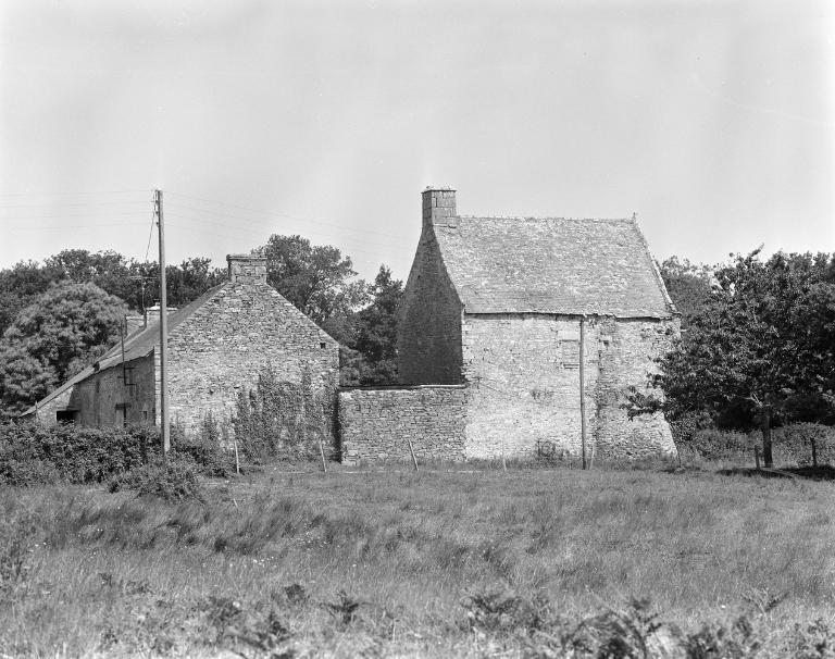 Manoir, vue générale nord-ouest.