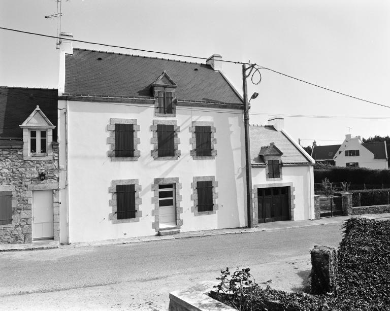 Maison, parcelle 297, élévation antérieure.