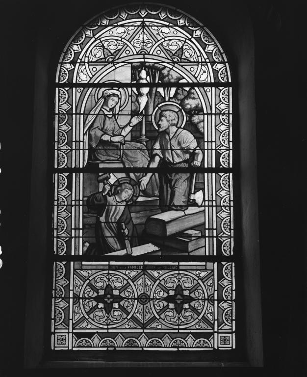Verrière n°12, Sainte Famille.