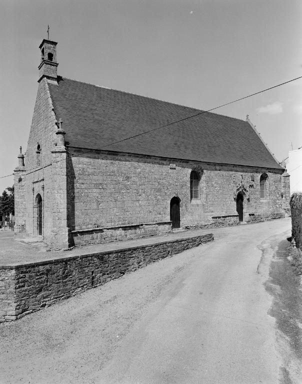Chapelle Notre-Dame La Blanche, vue générale sud-ouest.