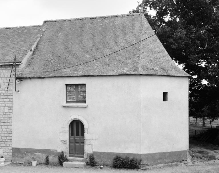 Chapelle, élévation sud.