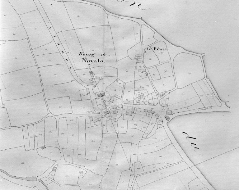 Extrait cadastral de 1811, section A1.