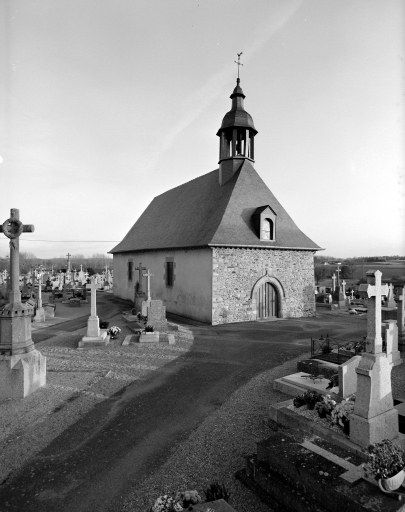 Chapelle Notre-Dame-de-la-Croix-Bouëssée, chapelle de cimetière (Piré-sur-Seiche fusionnée en Piré-Chancé en 2019)