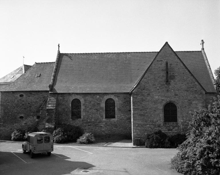 Chapelle de la Vierge, vue générale nord.