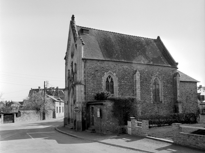 Elévation Ouest : vue générale