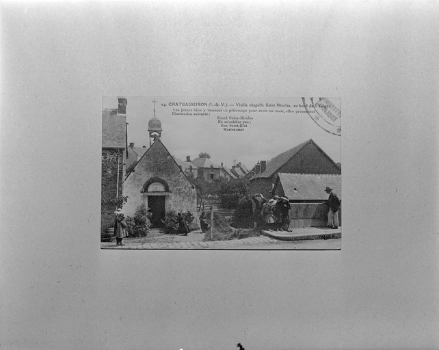 Vue de situation (Carte postale ancienne, AD35 : 6Fi)