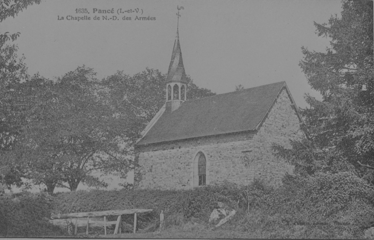 Chapelle Saint-Melaine, Notre-Dame-des-Armées, la Chapelle (Pancé)