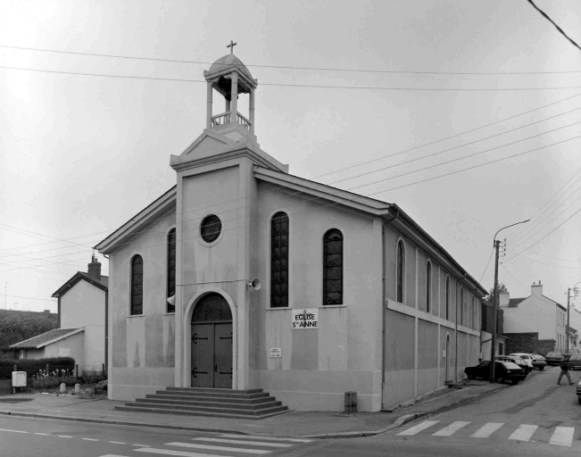 Chapelle Sainte-Anne, actuellement église paroissiale Sainte-Anne, rue de Lorient (Rennes)