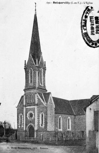 Eglise paroissiale Sainte-Trinité (Boisgervilly)