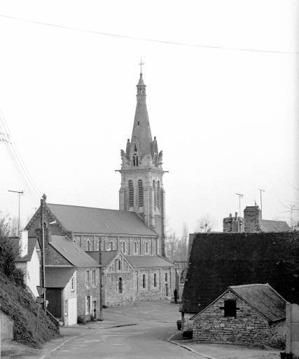 Prieuré Saint-Jean-Baptiste, Saint-Martin, église paroissiale de bénédictins (Saint-Jean-sur-Couesnon fusionnée en Rives-du-Couesnon en 2019)