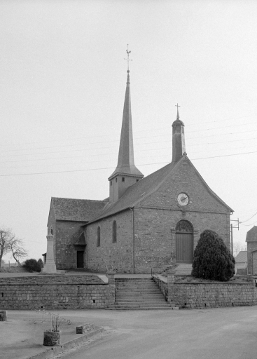 Prieuré Saint-Martin, église paroissiale de bénédictins (Vendel fusionnée en Rives-du-Couesnon en 2019)