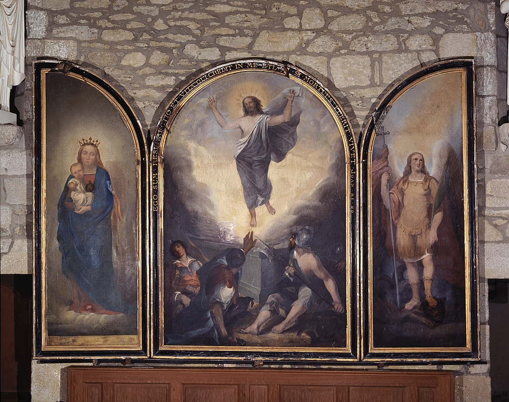 Retable (triptyque)