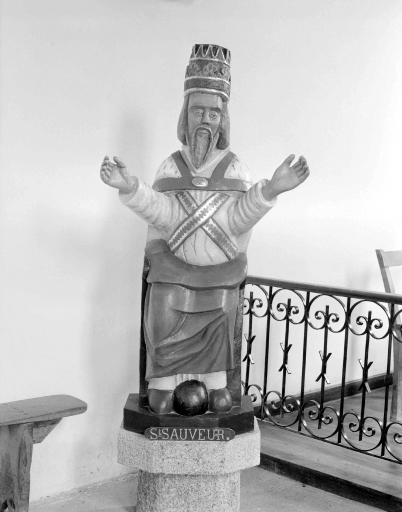 Statue : Trinité, Saint-Sauveur-le-Bas (Plémet)