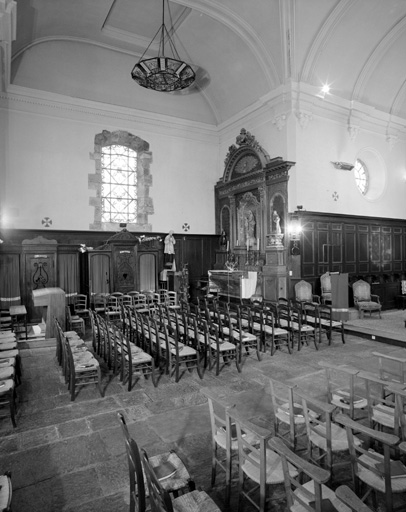 Intérieur, bras Nord du transept : vue générale