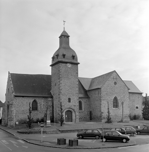 Prieuré de bénédictins, église paroissiale Saint-Gilles (Saint-Gilles)