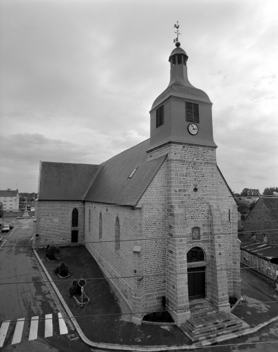 Eglise paroissiale Saint-Brice (Saint-Brice-en-Coglès fusionnée en Maen Roch en 2017)