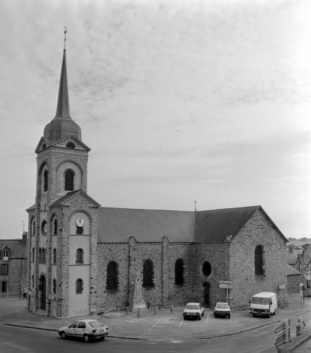 Prieuré de bénédictins, église paroissiale Saint-Martin (Tresboeuf)