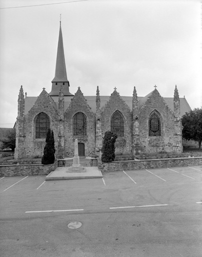 Façade sud de l'église