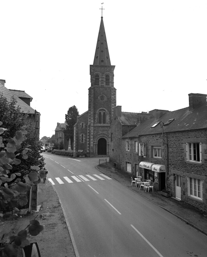 Église paroissiale Saint-Malo, place de l'Église ; rue du Général de Gaulle (Le Minihic-sur-Rance)