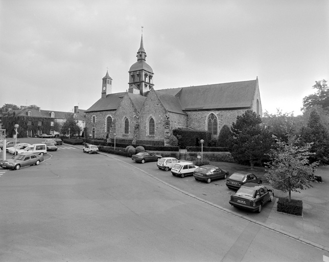 Vue générale prise du nord-ouest en 1994