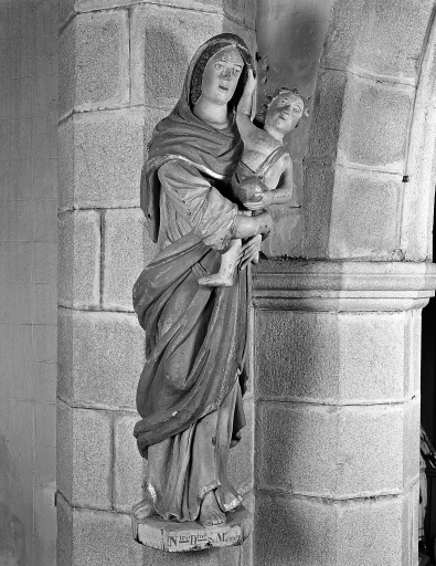 Statue de la Vierge à l'Enfant, dite Notre Dame de Mercie