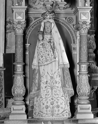 Statue : Vierge à l'Enfant dite Notre Dame de Rumengol.